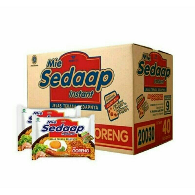 

SEDAAP GORENG 1KARTON ISI40PCS