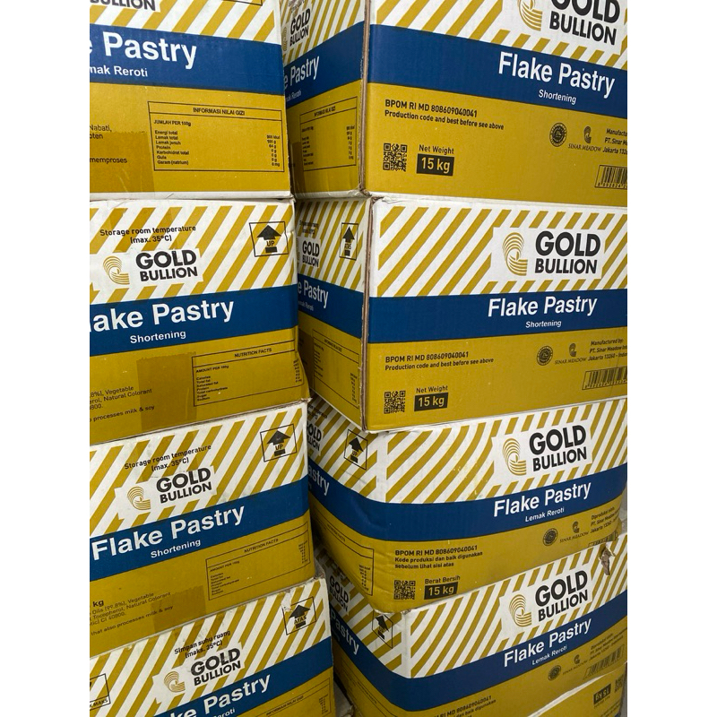 

GOLD BULLION Flake Pastry 15kg