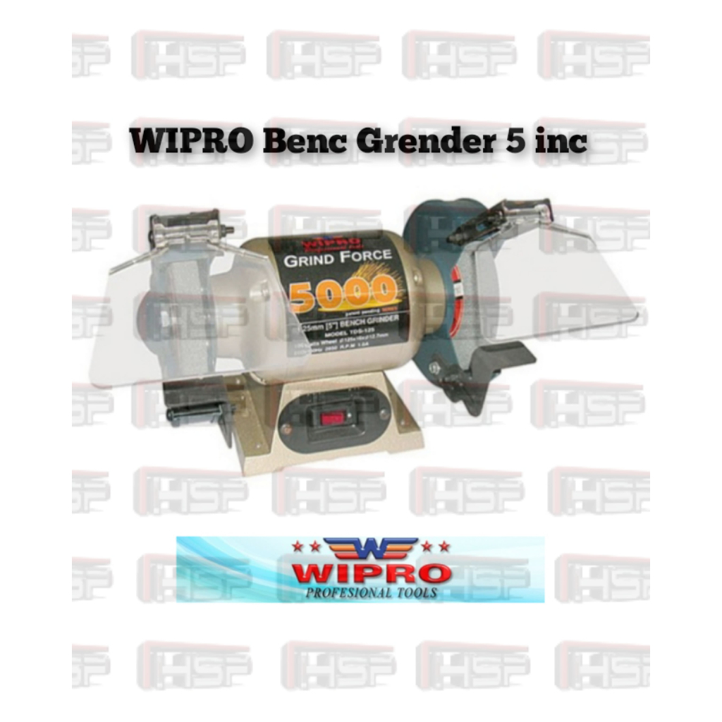 WIPRO GRENDA DUDUK/GERENDA DUDUK/GRINDER BENCH UKURAN 5INC
