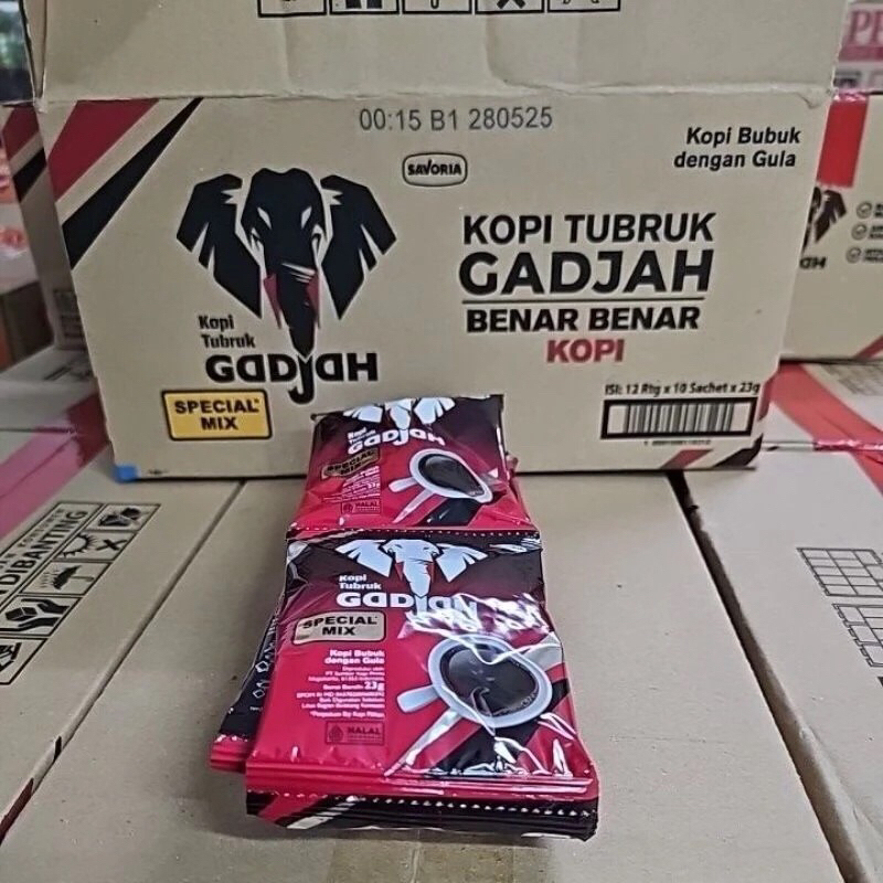 

KOPI GADJAH SPECIAL MIX DUS ( ISI 120 ) PROMO !!!