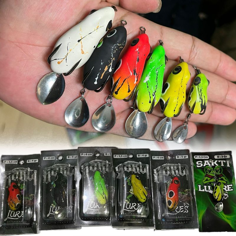 Umpan Casting /Soft frog Sakti Lure Killer Snakehead
