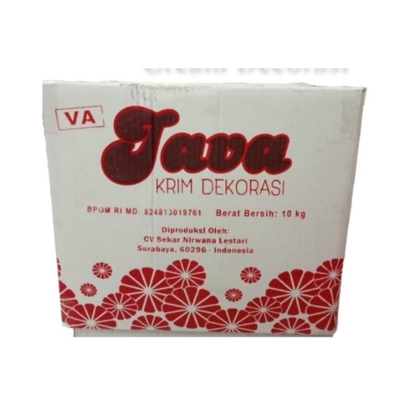 

BUTTER CREAM JAVA REPACK 500GR / 1KG