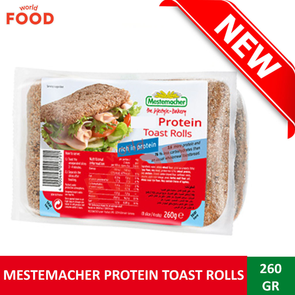 

MESTEMACHER PROTEIN TOAST ROLL 260GR