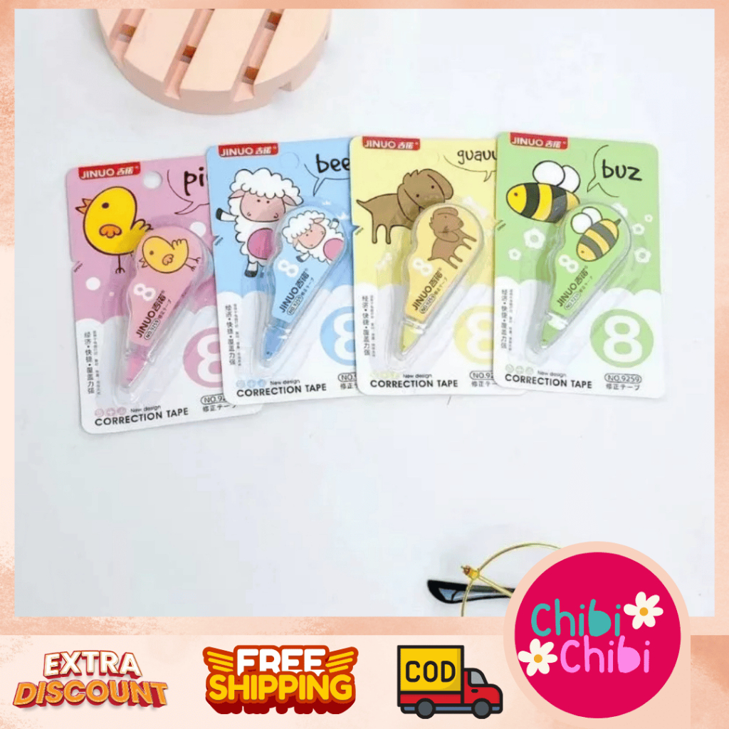 

Tipe - X Karakter Lucu Correction Tape Student Tipe - X Kertas Mini Karakter