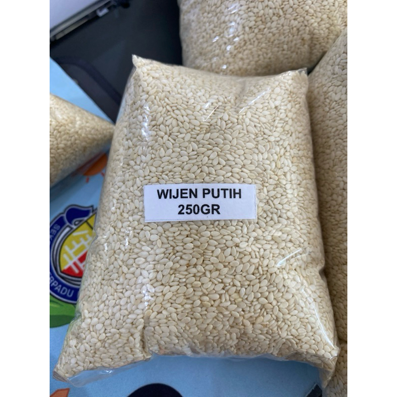 

Wijen putih 250gr