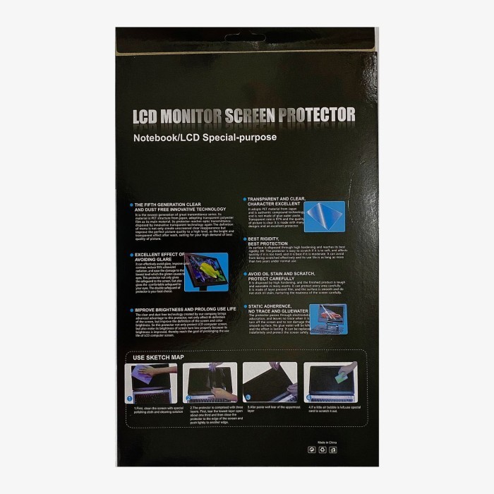 Anti Gores Laptop 14.4inch / LCD Protector 14.4inch Anti Radiasi Blue