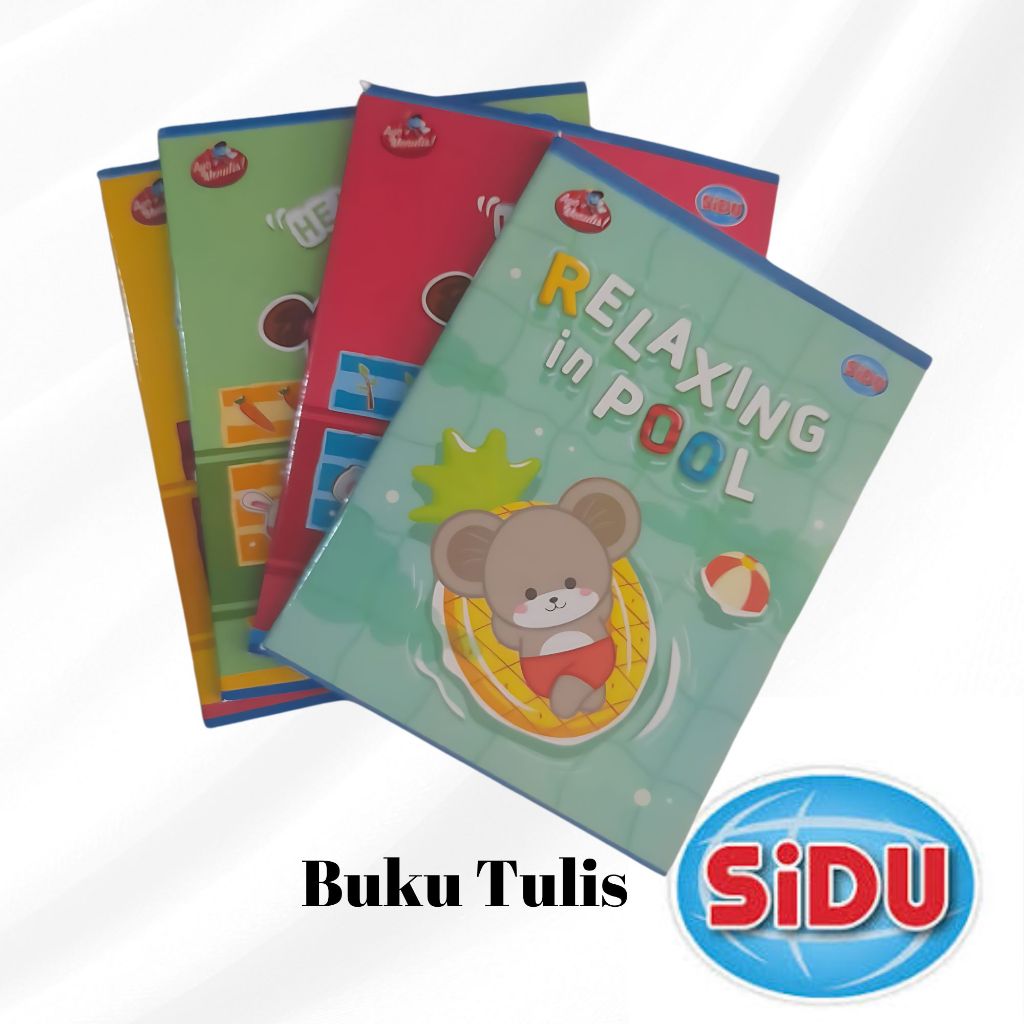 

Buku Tulis Sinar Dunia (SIDU) 1 Buah/Buku Isi 38/58 Lembar