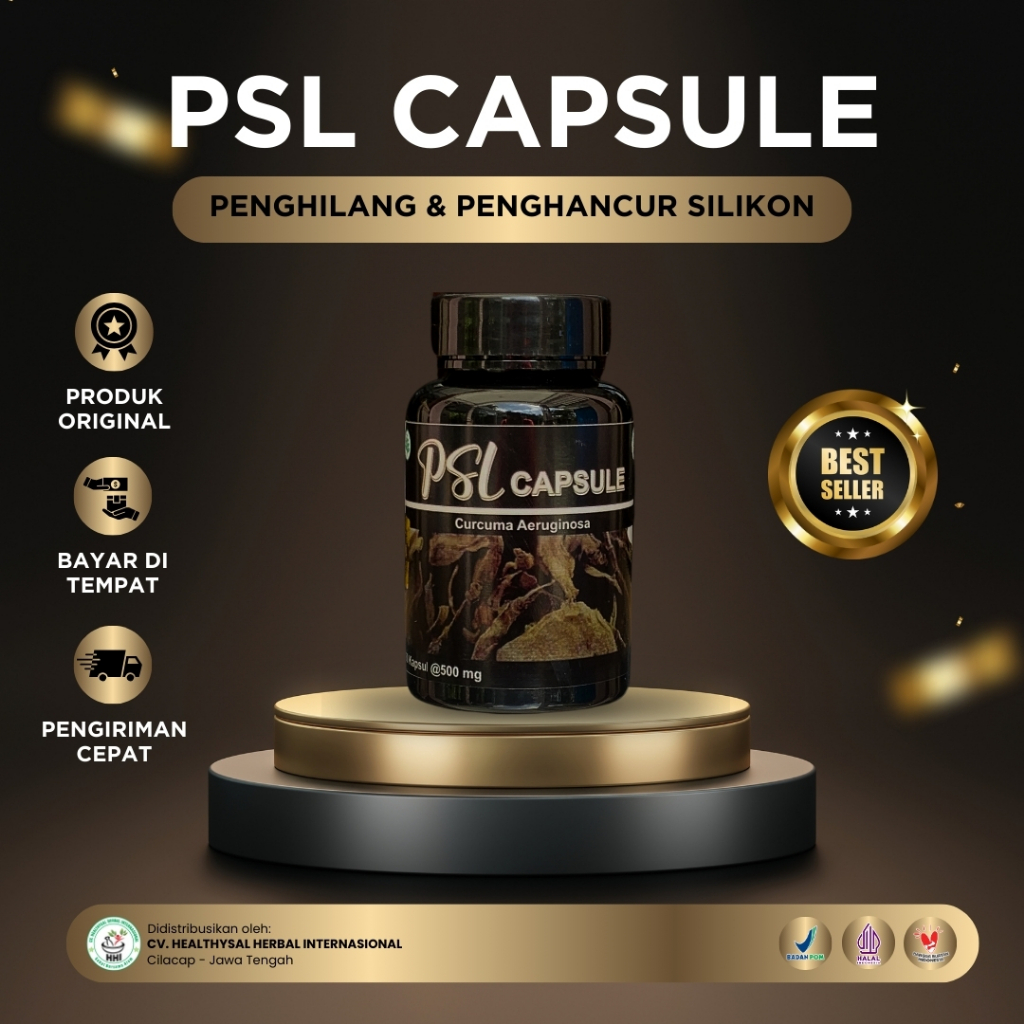 PSL CAPSULE - OBAT PENGHILANG FILLER (SILIKON) - MINYAK KEMIRI - URANG-ARING PADA KELAMIN - HIDUNG -