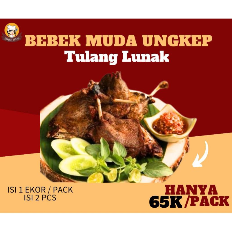 

[Dapoer Intan] Bebek Muda Ungkep Tulang Lunak 1 pcs