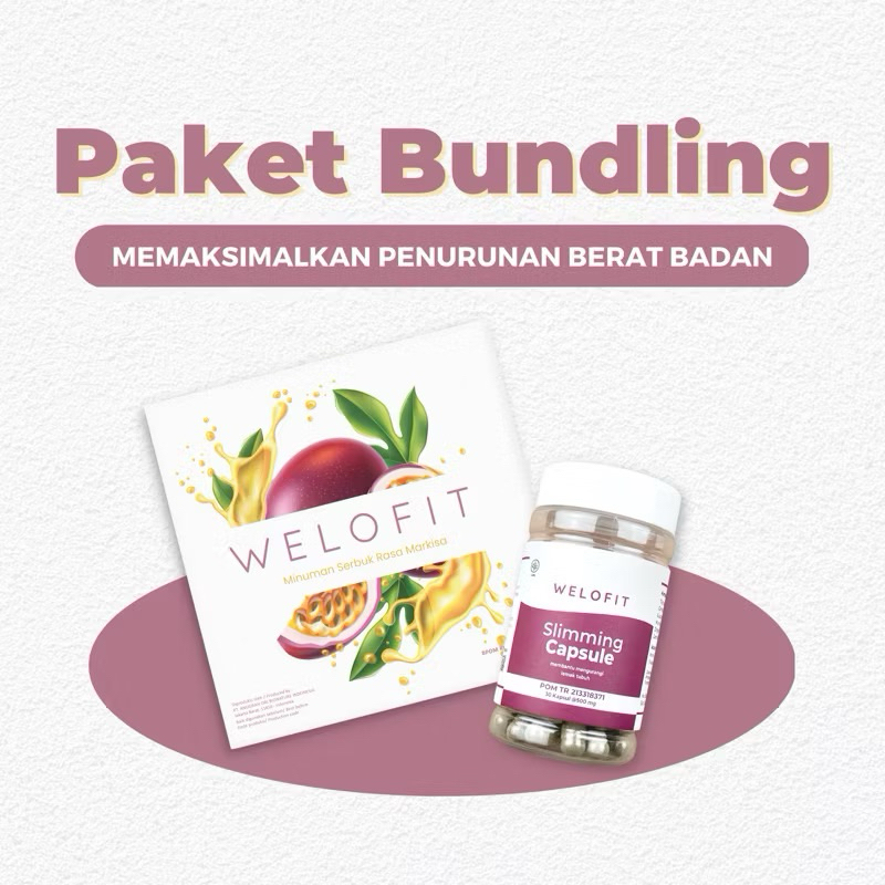 WELOFIT Fiber  + Welofit Kapsul  Free Botol - Welofit Balikpapan