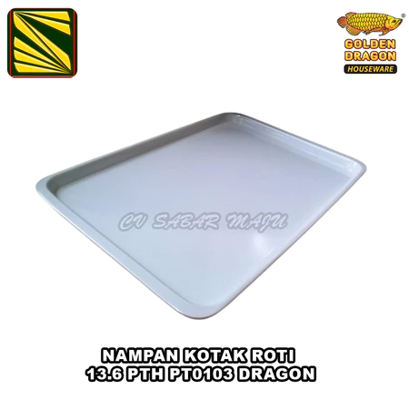 Golden Dragon Nampan Melamin / Nampan Kotak PT0103