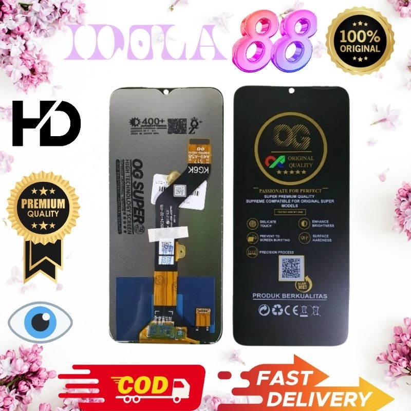 LCD FULLSET ITEL A49 / A661LRU / A58 / A661W / A58 PRO 4G / A661L / A661WP ORIGINAL TOUCHSCREEN  LCD