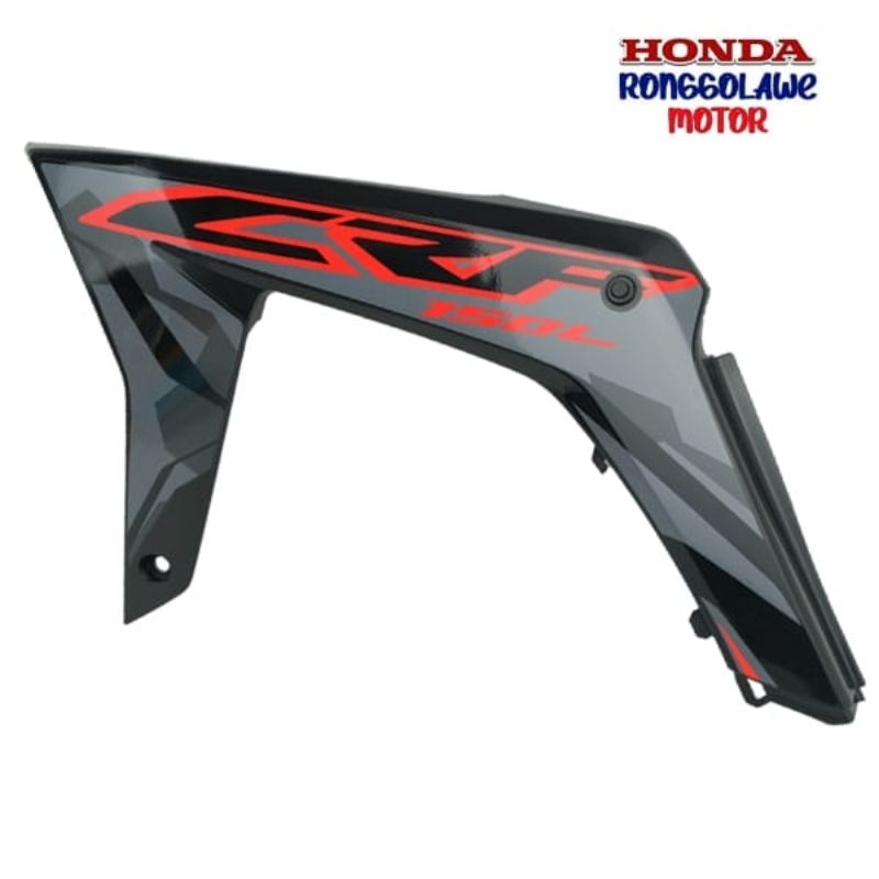 Cover Body Kiri Set Hitam Type 1 Honda CRF 150L ORIGINAL 17556K84960ZA