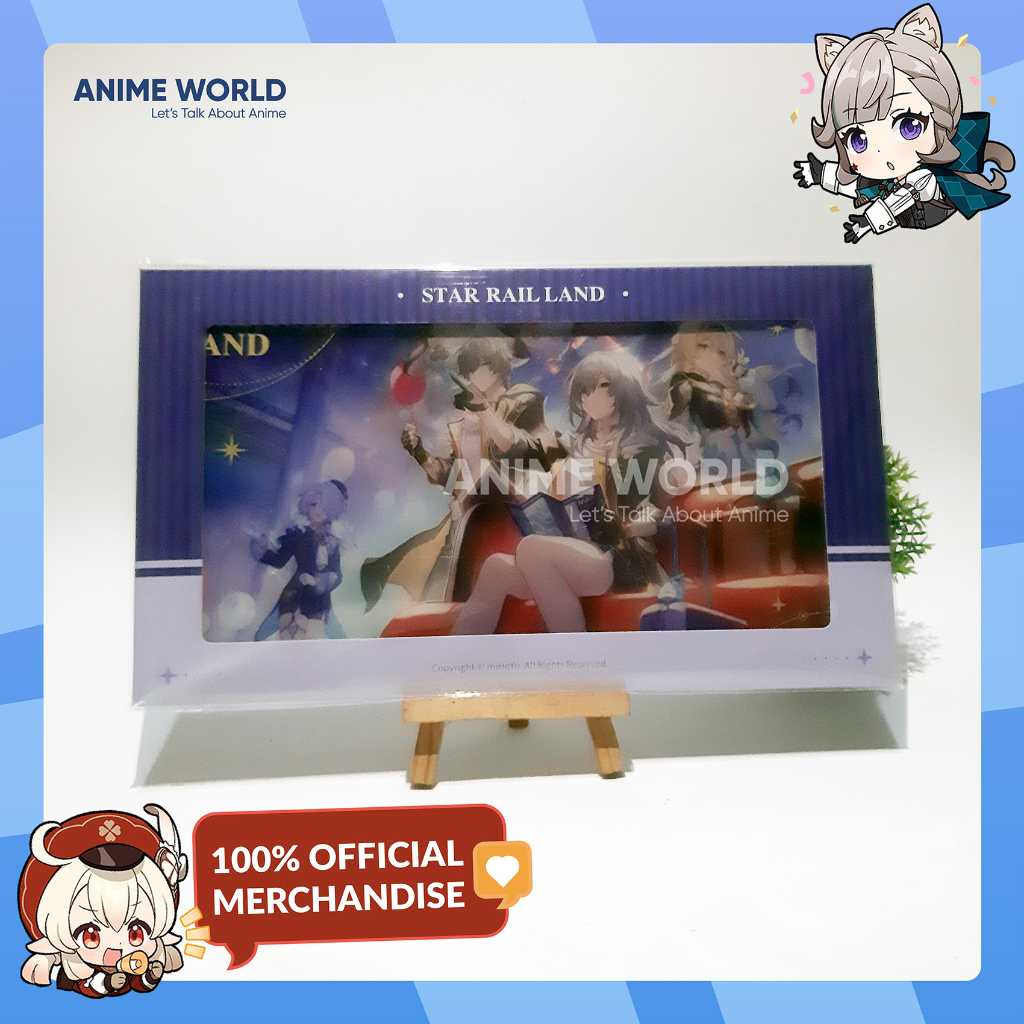 Star Rail Land Series: Shikishi - Shikishi Firefly Caelus Stelle Honkai: Star Rail Official Merchand