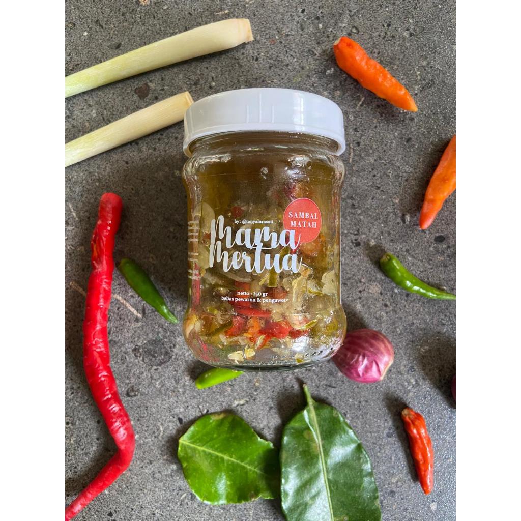 

MAMA MERTUA FOOD - SAMBAL MATAH UKURAN 250 gram