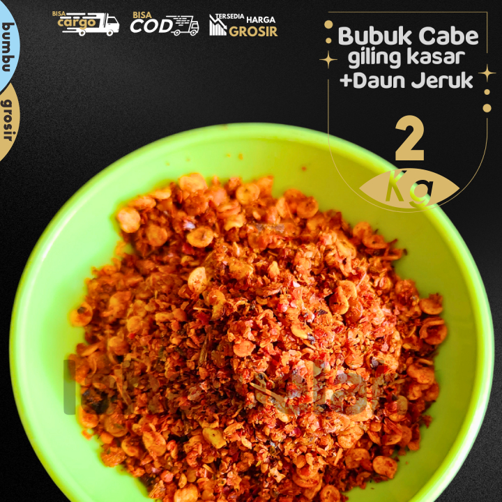 

GROSIRAN - 2KG Bumbu Bubuk CABE WANGI JERUK 2x1KG by Lahawelah