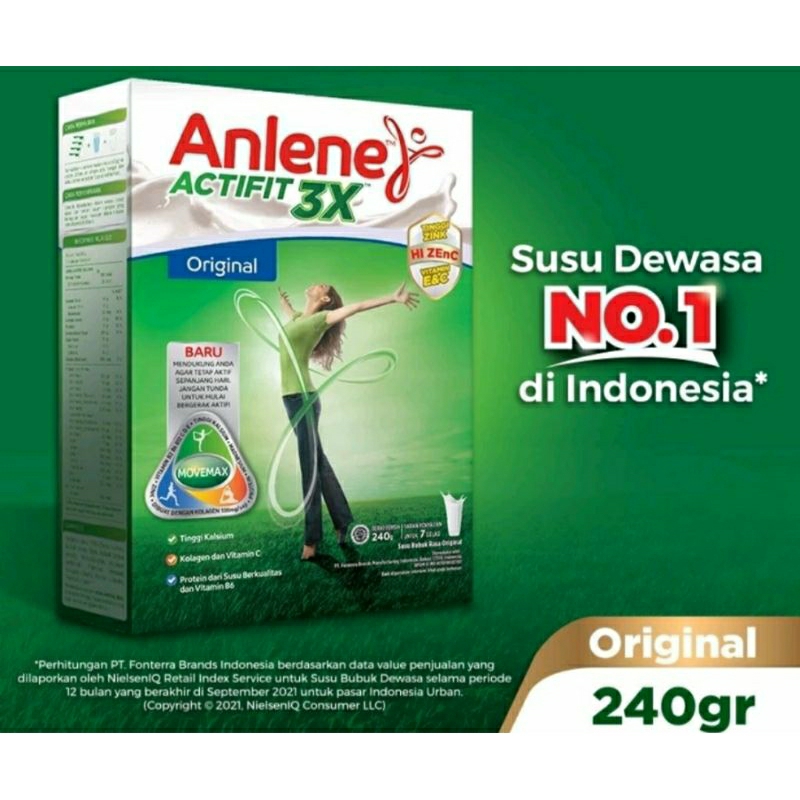 

Anlene Actifit Original 3X 240gr