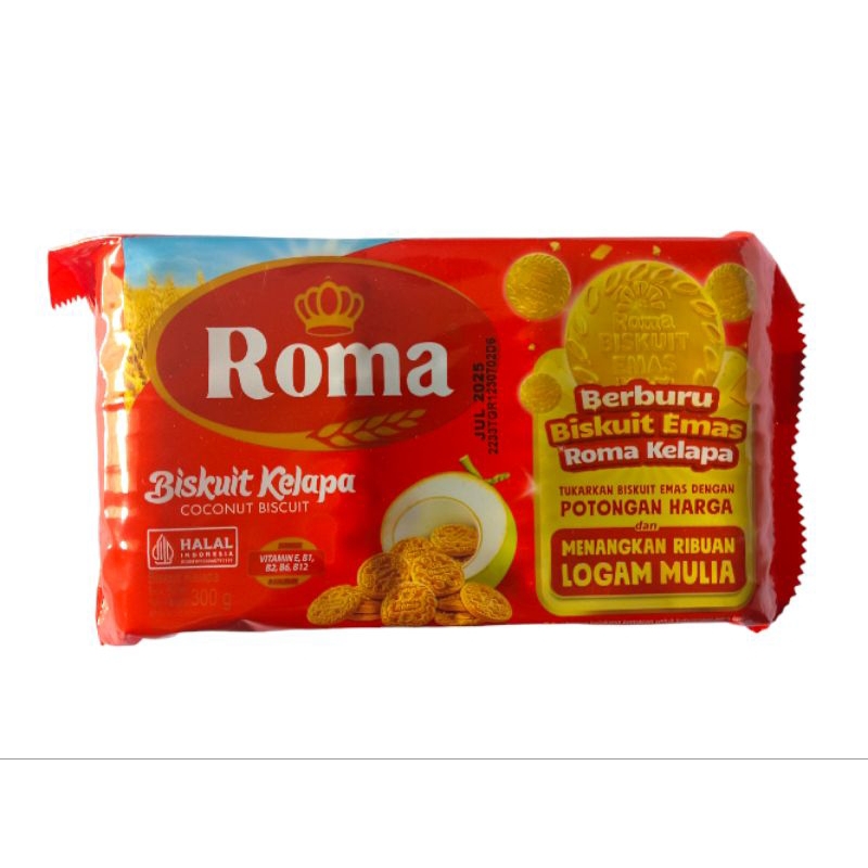 

Biscuit Roma Kelapa (300g)