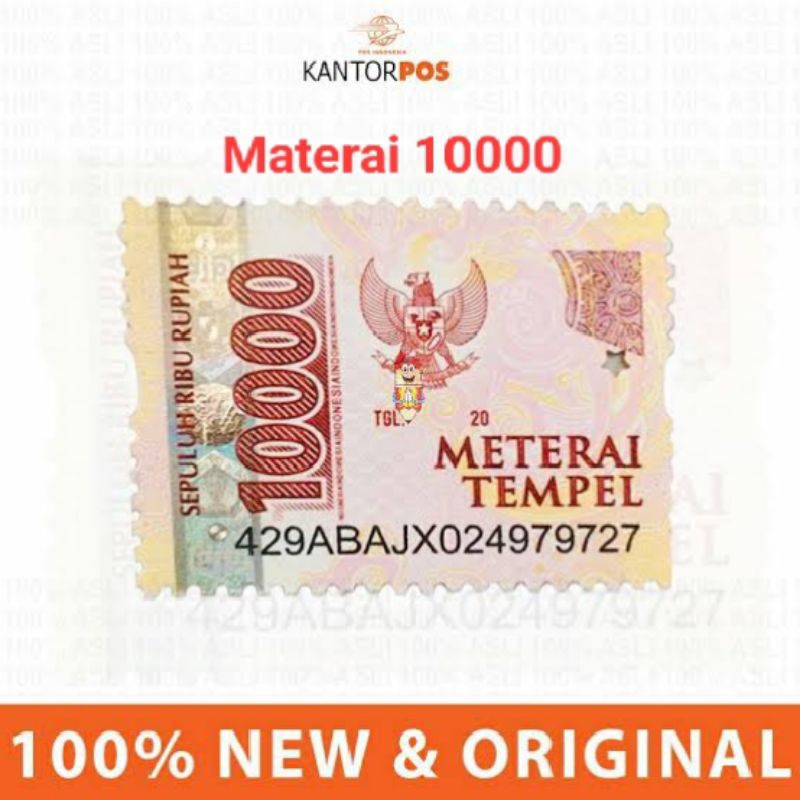 

Materai 10000 Materaipos 10000 Materai Tempel