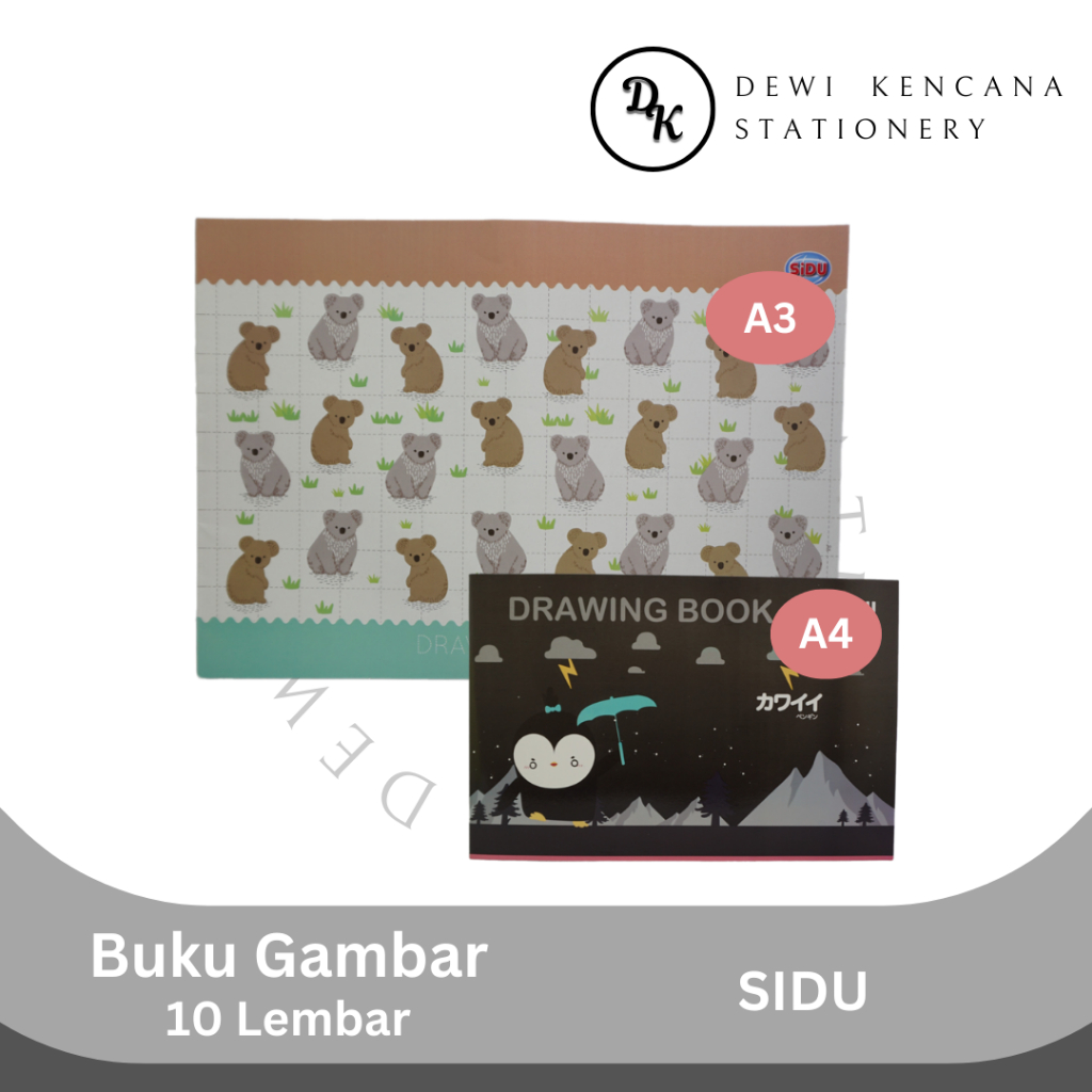 

Buku Gambar SIDU/Drawing Book SIDU 10 Lembar