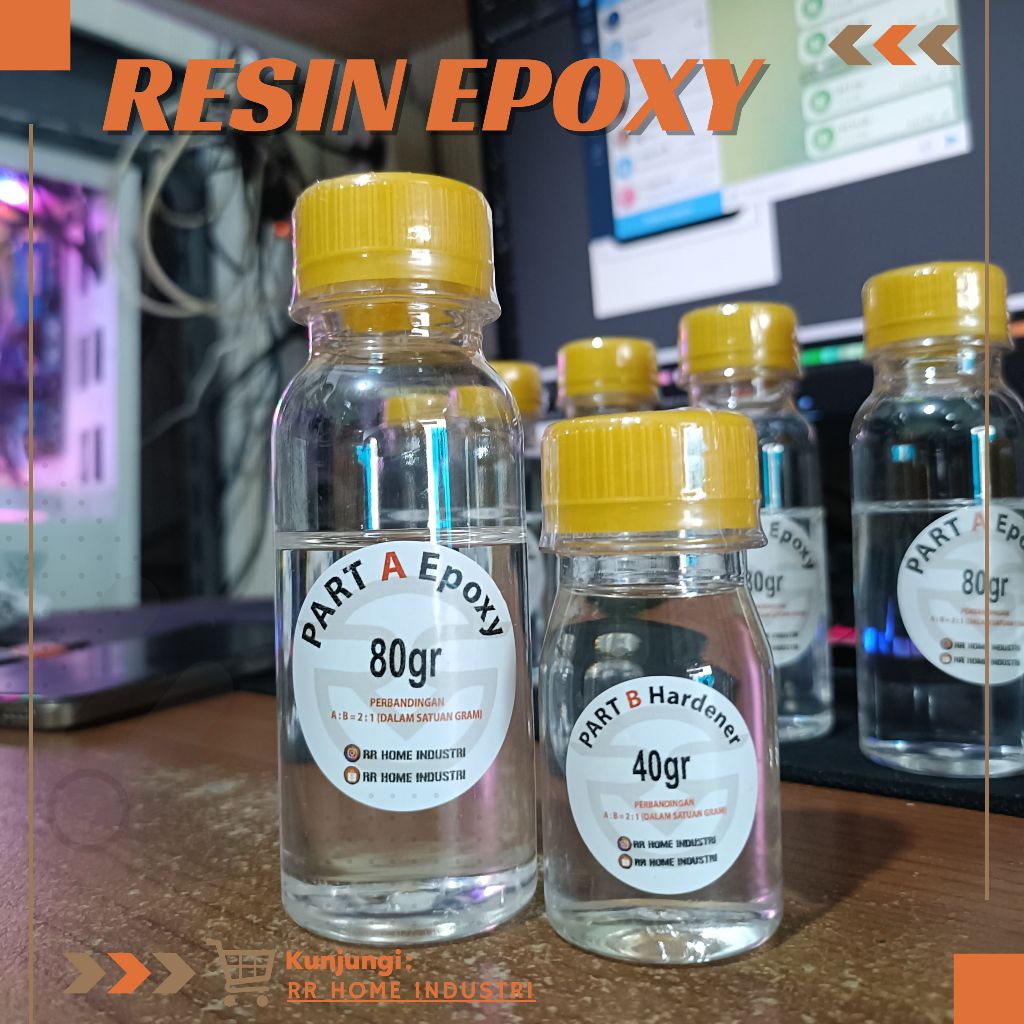 Resin Bening / Epoxy Resing / Resin Epoxy Bening 120GR