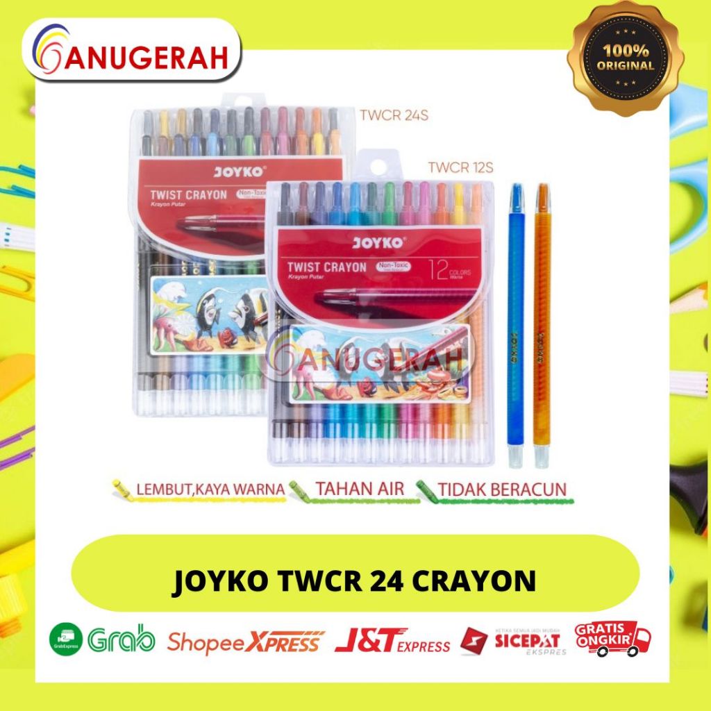 

JOYKO TWCR 24 CRAYON PUTAR