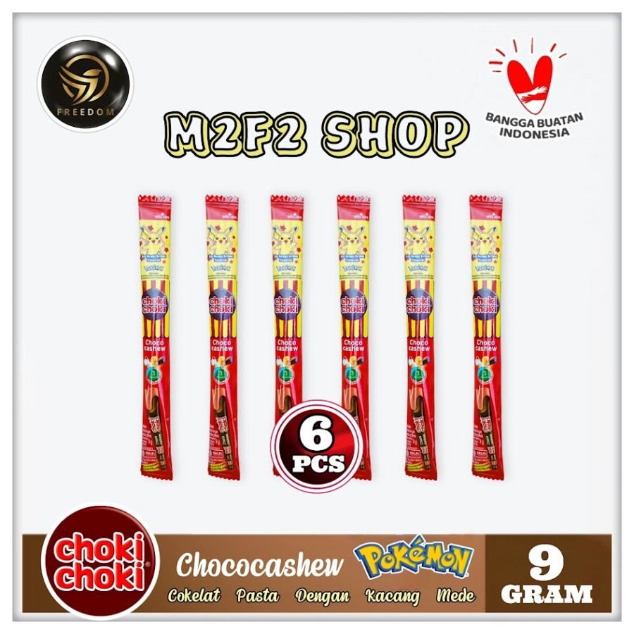 

Choki Choki Stick Chococashew | Stik Cokelat Pasta Kacang Mede - 9 gr (Harga 6 Pcs)