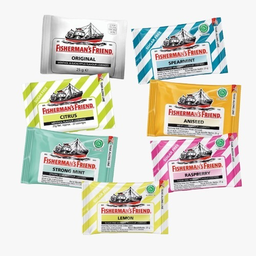 

FISHERMAN'S FRIEND HONEY LEMON LOZENGES 25G PELEGA TENGGOROKAN