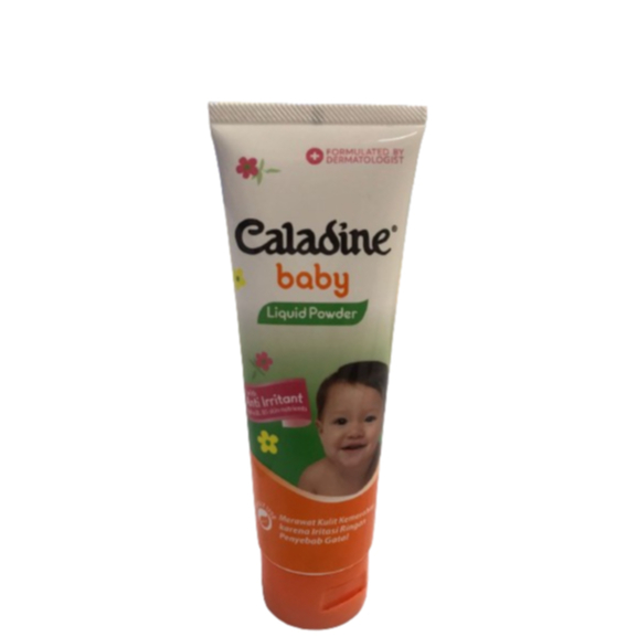 CALADINE BABY LIQUID POWDER 100 G // MENGATASI GATAL AKIBAT BIANG KERINGAT