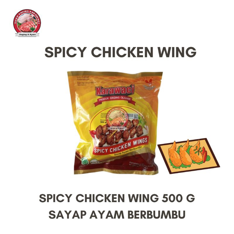 

Spicy Chicken Wing - Sayap Ayam Berbumbu 500g