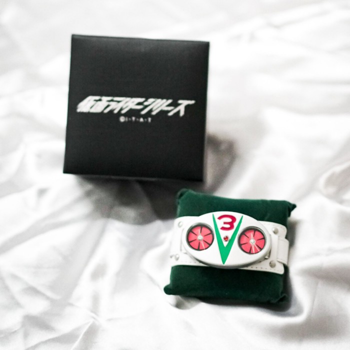 Jam Tangan Bandai Kamen Rider Tipe V3 BELT Original Japan