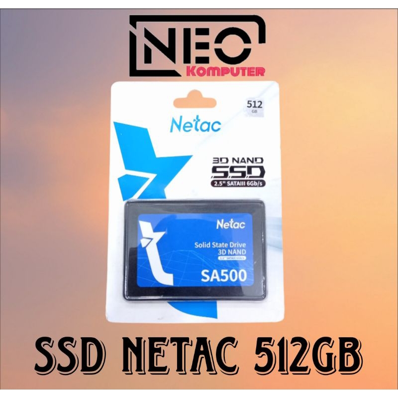 SSD NETAC 512GB