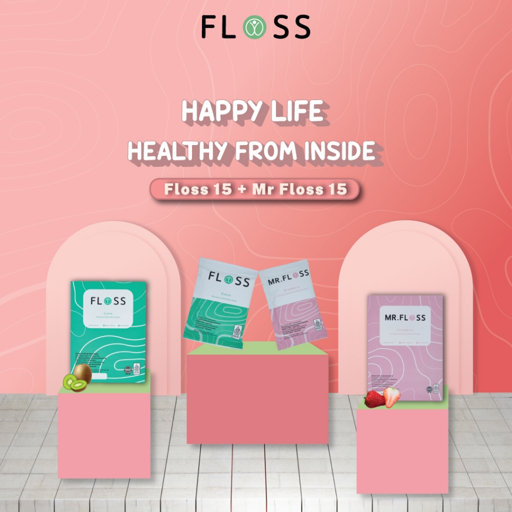 

Paket Lengkap Floss 15's + Mr.Floss 15's