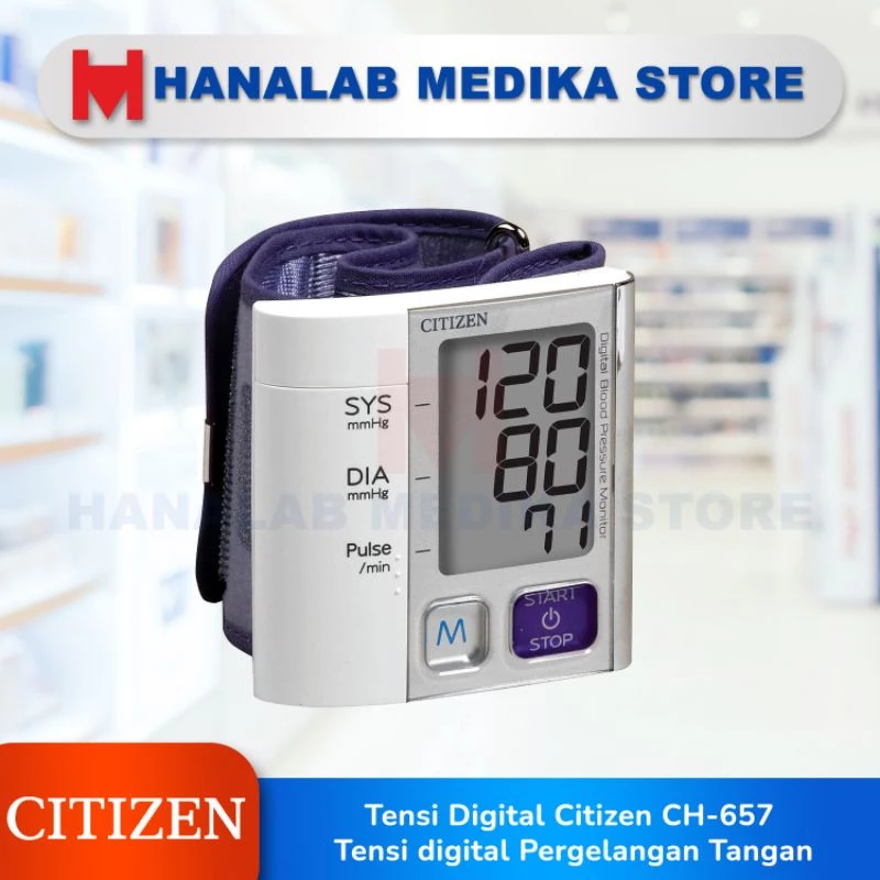 Tensi Digital Citizen CH-657 / Tensi digital Pergelangan Tangan