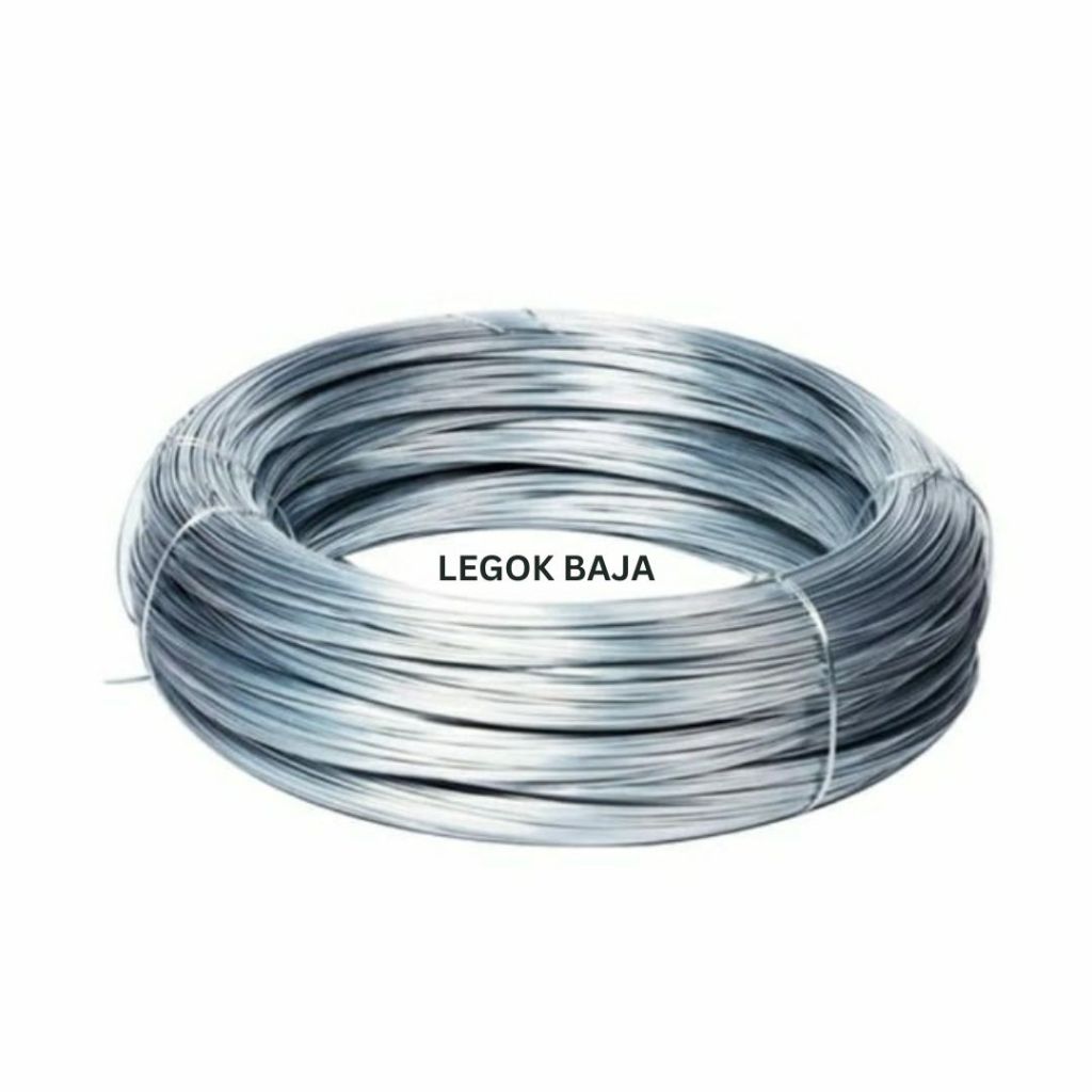KAWAT GALVANIS BWG / KAWAT BESI / KAWAT SENG PUTIH / KAWAT BENDRAT PUTIH PER KG