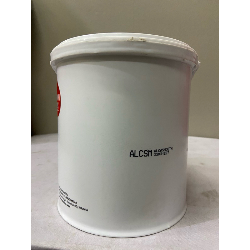 PLAMIR INSTAN/DEMPUL INSTAN/DEMPUL TEMBOK/DEMPUL TEMBOK MOWILEX ALCASMOOTH 2,5 LTR