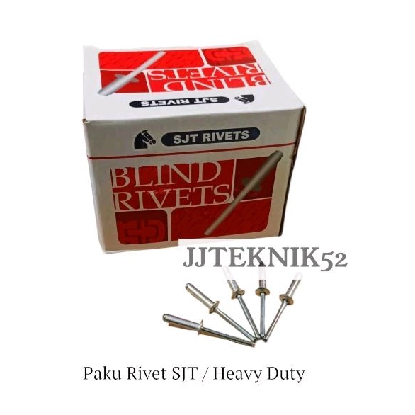 PAKU RIVET SJT UKURAN 440 ( 3,2 MM x 11 MM) / PAKU TEMBAK SJT