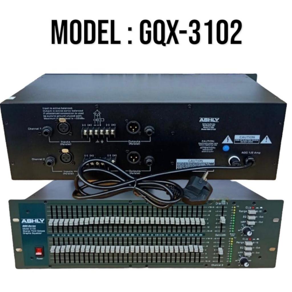 Equalizer Ashly GQX 3102 / GQX3102 / GQX-3102