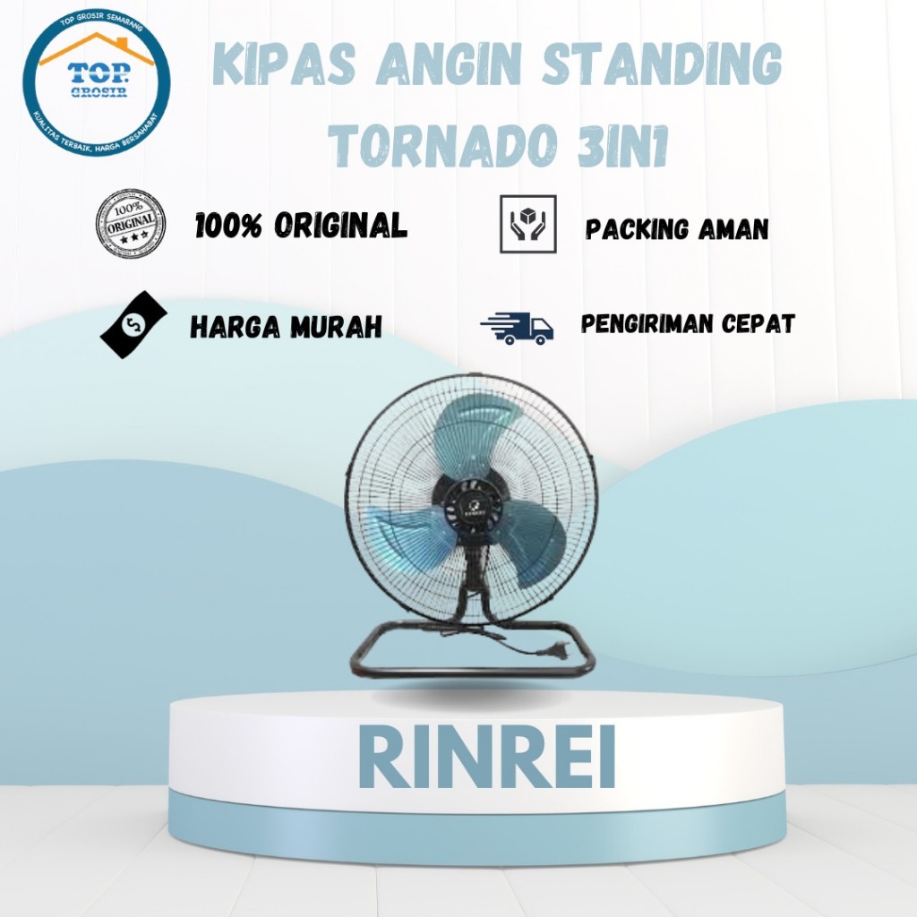 KIPAS ANGIN TORNADO 3IN1 RINREI/YAMAKAWA