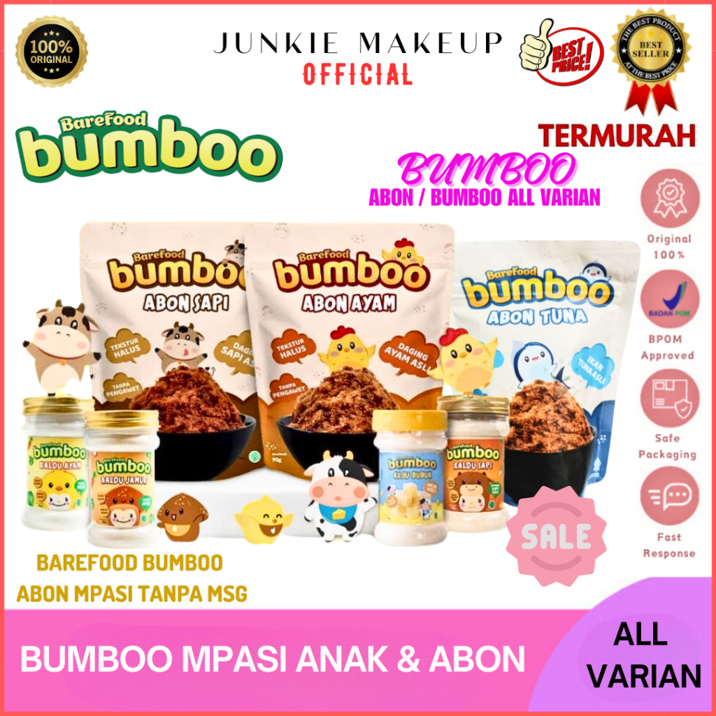 

- [HALAL] Abon Mpasi | Abon Bumboo | Abon Sapi Asli - BAREFOOD BUMBOO ABON MPASI BOOSTER BB BAYI