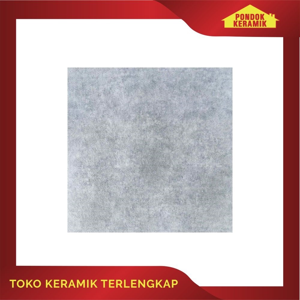 Keramik Lantai Avignon 50x50 Madrid Grey Abu Polos