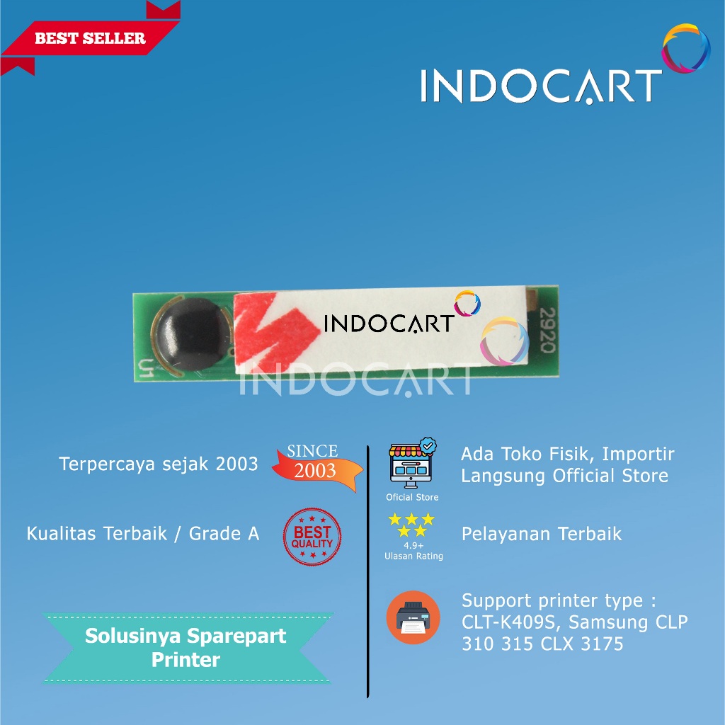 Chip CLT-K409S-C409S-M409S-Y409S-Samsung CLP 310 315 CLX 3175 Toner