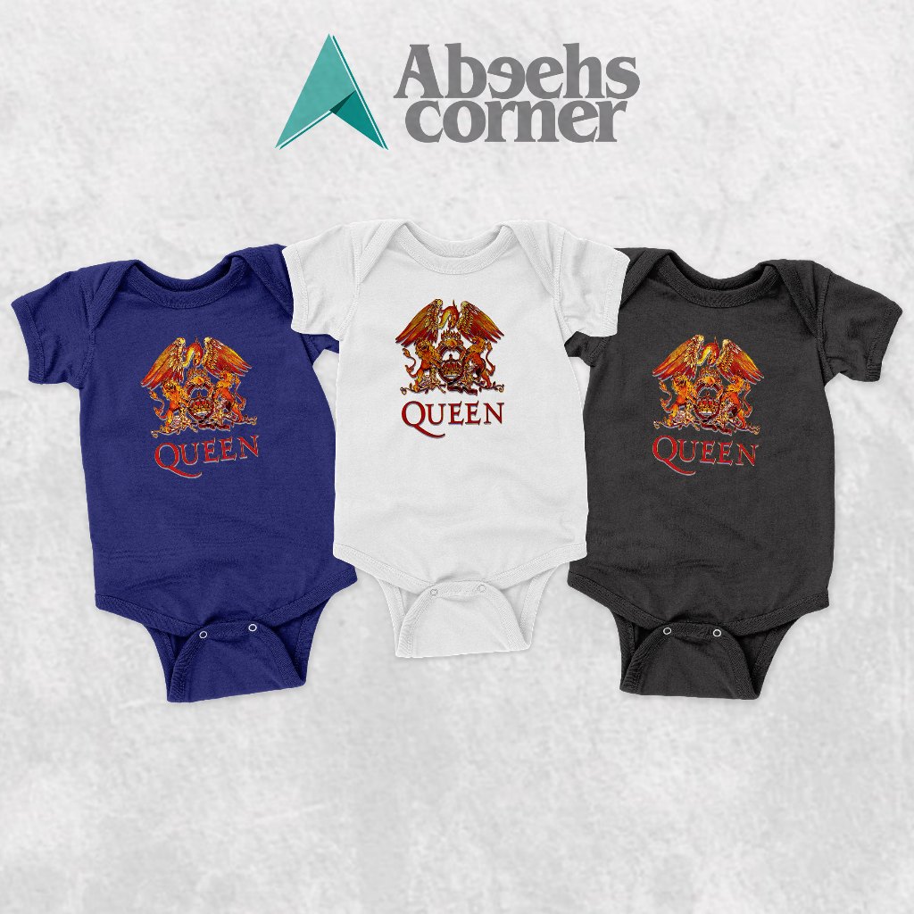 Jumper Bayi Queen Band - Baju Jumper Band Rock - Band Rock Queen