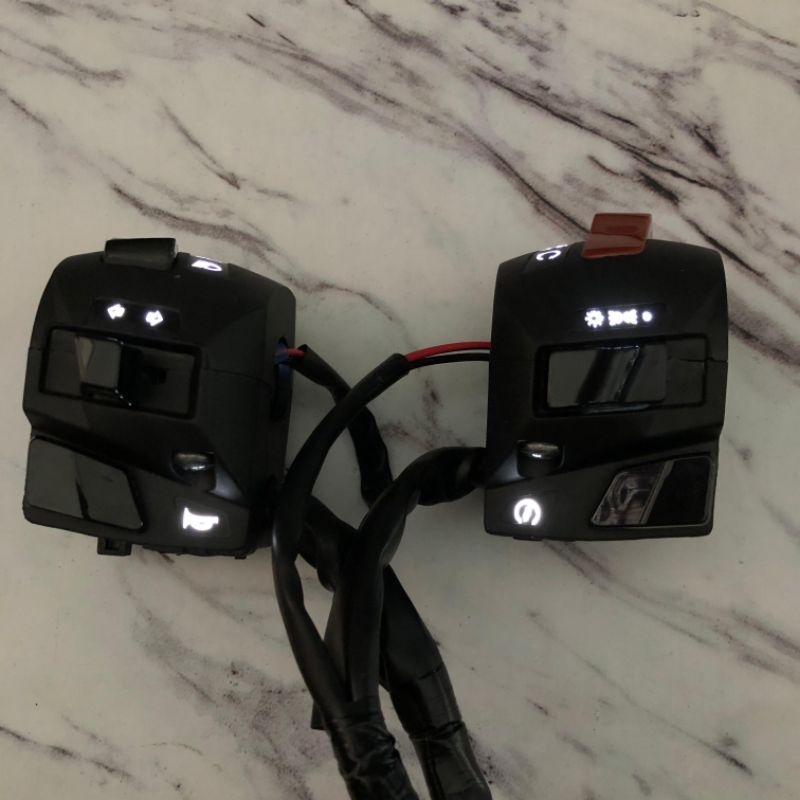 HOLDER SET SAKLAR KANAN KIRI PULSAR PNP KE NEW CB 150 R LED, SONIC 150 R LED, NEW VARIO 125 150, SCO