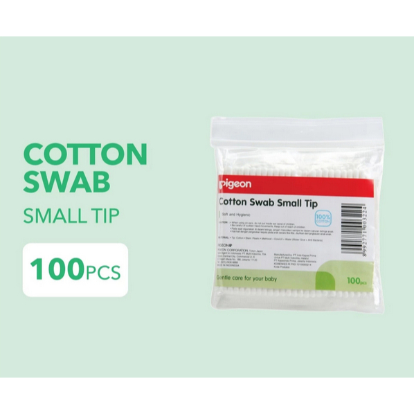 Jessen Pigeon Cotton Swab Small Tip / Cotton Bud Baby 100s - Refill