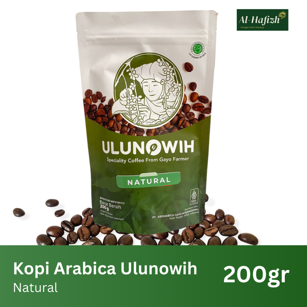 

Kopi Arabika Gayo Natural Ulunowih - Ground Bubuk - 200 gr