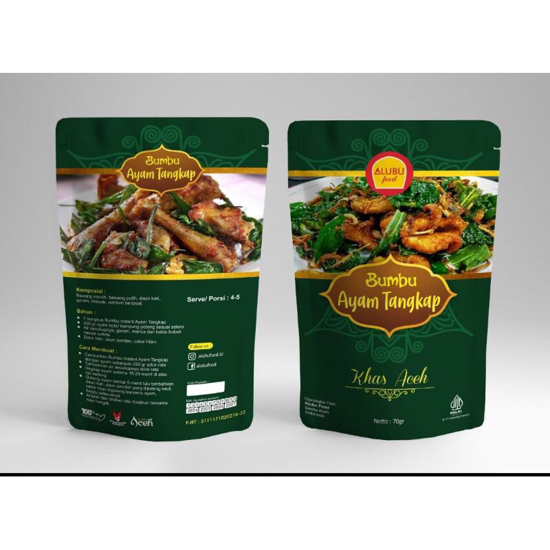 

Bumbu Ayam Tangkap / Oleh-oleh khas Aceh