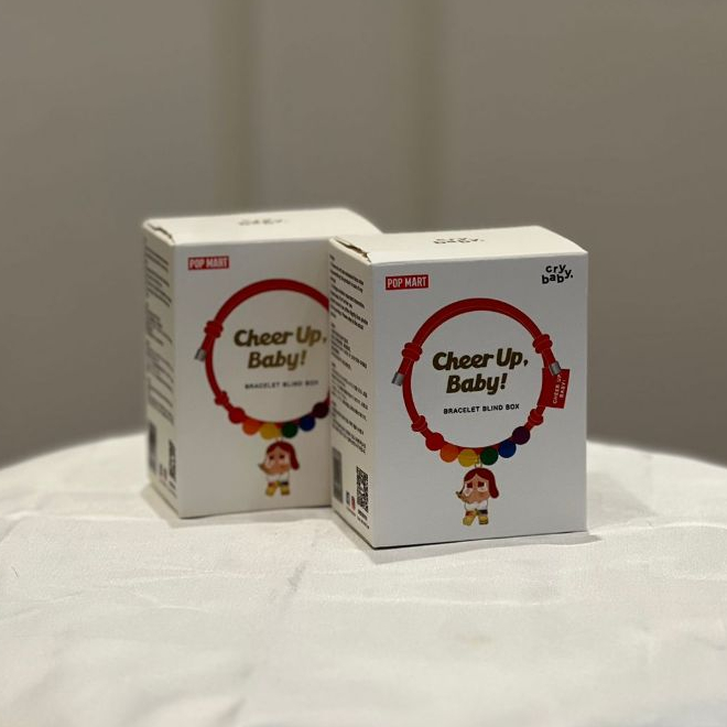 READY - POP MART Cry Baby Cheer Up Baby Bracelet Blind Box