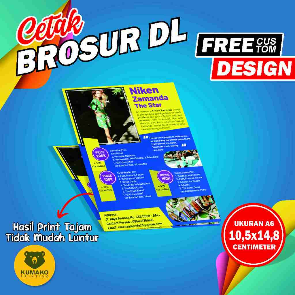 

PRINT BROSUR MURAH / CETAK 1 SISI DAN 2 SISI / CETAK BROSUR MURAH UKURAN A6/ CETAK FLAYER/ LEAFLET DLL