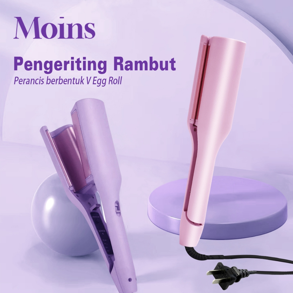 Pengeriting Rambut Praktis Egg Roll Alat Keriting Rambut Hair Styler Praktis